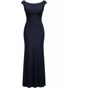 GODDIVA Avondjurk  donkerblauw