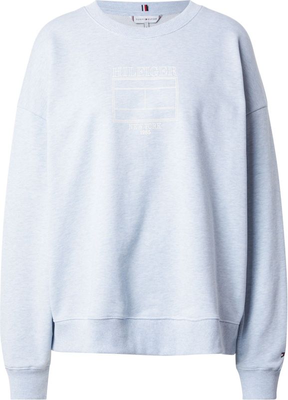 TOMMY HILFIGER Sweatshirt  lichtblauw / wit