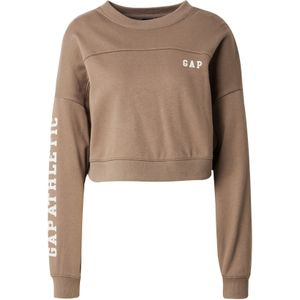 GAP Sweatshirt  lichtbruin / offwhite