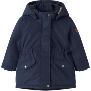 NAME IT - Parka Jas - Waterdicht - Kinderen - Lange Mouwen - Teddy Voering
