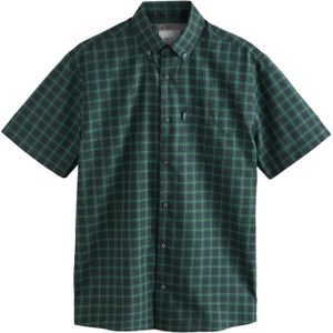 Next Overhemd  marine / smaragd / wit