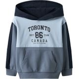 NAME IT Sweatshirt 'NMMSEJR'  navy / duifblauw / lichtblauw