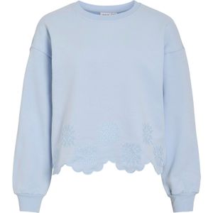 VILA Sweatshirt 'VIHailey'  lichtblauw