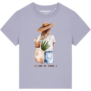 Watapparel Shirt  lichtblauw / lichtbruin / groen / lavendel / wit