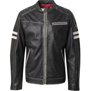 FREAKY NATION Tussenjas  rood / zwart / wit