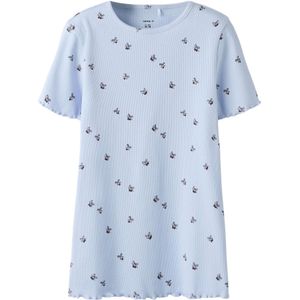 T-shirt - All-over Print - Korte Mouwen - Slim Fit