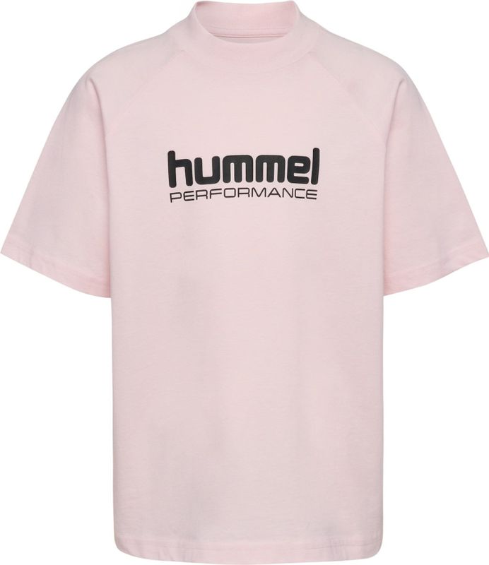 Hummel T-Shirt - HmlJR Dance - Nauwelijks Roze m. Logo - Hummel - 7-8 jaar (122-128) - T-Shirts