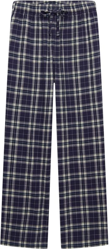 Superdry - Check Elastic Dress Pants - Ruitbroek - Wijde Pasvorm - Katoen