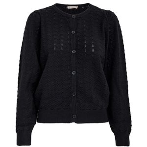 Peppercorn Gebreid vest 'Rosy'  zwart