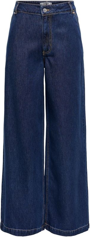 Onlingrid - Wide Leg Fit Jeans - Mid Waist - Gewassen Denim