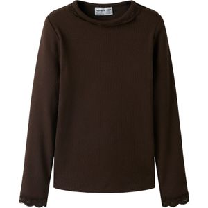NAME IT Shirt 'NKFBELISA'  chocoladebruin