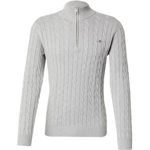 Gebreide pullover met ribboorden