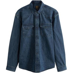 Next Overhemd  donkerblauw