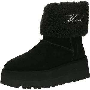 Karl Lagerfeld Boots  zwart / zilver