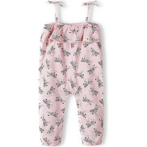 MINOTI Overall  lichtroze / zwart / wit