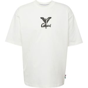 Carlo Colucci Shirt 'Di Pauli'  zwart / wit