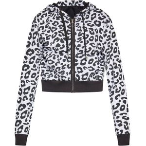 MYMO Sweatshirt  zwart / wit