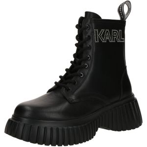 Karl Lagerfeld Veterlaarsjes  zwart