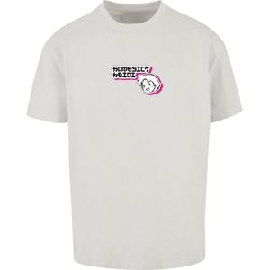 F4NT4STIC Shirt 'Heidi Homesick Heroes of Childhood'  lichtgrijs / gemengde kleuren