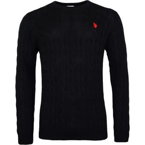 U.S. POLO ASSN. Trui  zwart