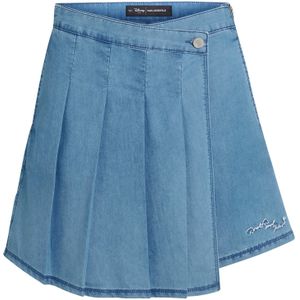 Karl Lagerfeld Rok 'Disney x Karl Lagerfeld'  blauw denim / geel / zwart / wit