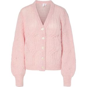 YAS - YASZUMA - Gebreid Vest - Rosa