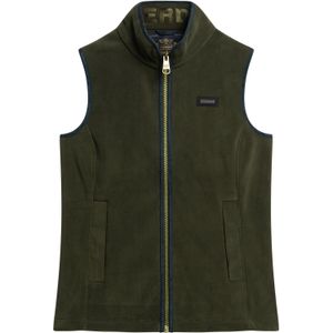 Superdry - Estate Fleece Vest - Slim Fit - Zwart