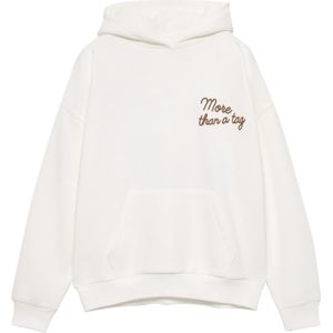 Pull&Bear Sweatshirt 'PACIFIC'  chocoladebruin / wit