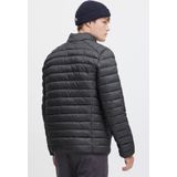 Blend - BHNils - Gewatteerde Overgangsjas - Grijs - Gevoerd met Opstaande Kraag