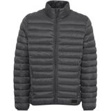 Blend - BHNils - Gewatteerde Overgangsjas - Grijs - Gevoerd met Opstaande Kraag