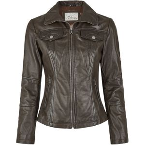 7ELEVEN Tussenjas 'SEPria'  donkerbruin