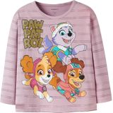 NAME IT Shirt 'NMFJANNET PAW'  goud / oranje / rosé / wit