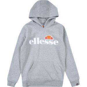 ELLESSE Sweatshirt 'Isoble'  grijs gemêleerd / mandarijn / grenadine / wit
