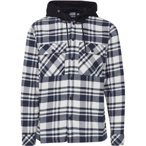 !Solid Tussenjas 'Zachary'  blauw / donkerblauw / wit