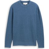TOM TAILOR DENIM - Trui - Saffier - Knitwear - Lange Mouw