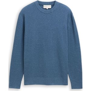 TOM TAILOR DENIM - Trui - Saffier - Knitwear - Lange Mouw