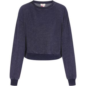 IZIA Sweatshirt 'Fashion Look'  navy