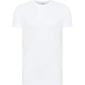 Leger - Casual T-shirt - Wit - 70% Katoen 30% Lyocell