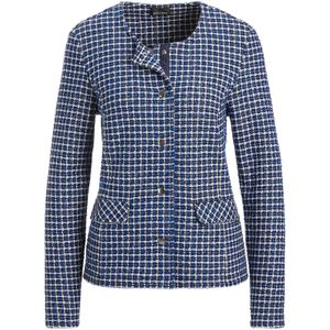 Goldner Tussenjas  blauw / zwart / wit