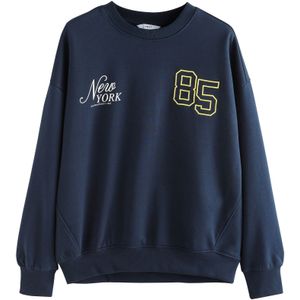 Next Sweatshirt 'New York City'  navy / geel / wit