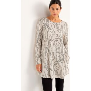 Cellbes of Sweden Tuniek  lichtbeige / zwart