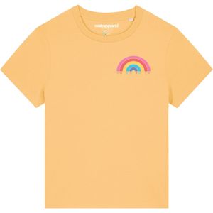 Watapparel Shirt ' Women Power '  lichtgeel / gemengde kleuren