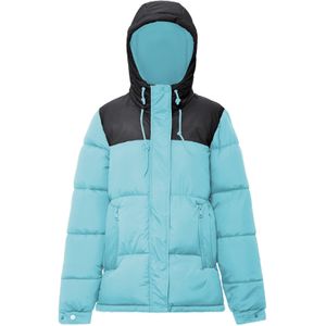 COSIMON Winterjas  aqua / zwart