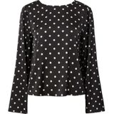 Pcjytta - Satijn Blouse - Tuniek - Polyester - Lange Mouwen - Regular Fit