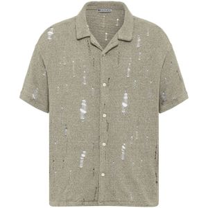 Dandalo Gebreid vest  kaki