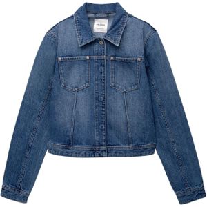 Pull&Bear Tussenjas  blauw denim