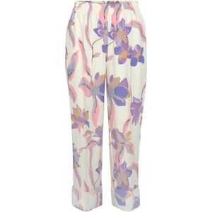 LASCANA Pyjamabroek  beige / lila / pink