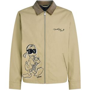 Karl Lagerfeld Tussenjas 'Disney'  brokaat / cappuccino / zwart