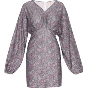 IZIA Jurk  lila / pink / wit