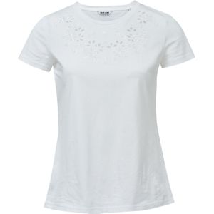 Salsa - 21010492 - T-shirt - Wit - Slanke Pasvorm